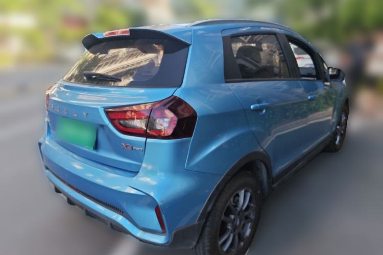 Used Geely Auto Vision X3 2021 PRO 1.5L CVT Deluxe Model Rear Right 45 Deg