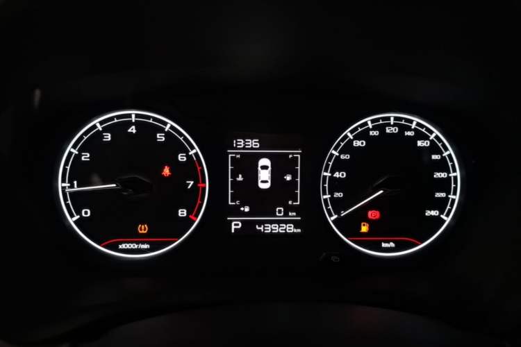 Used Geely Auto Vision X3 2021 PRO 1.5L CVT Deluxe Model Instrument Cluster