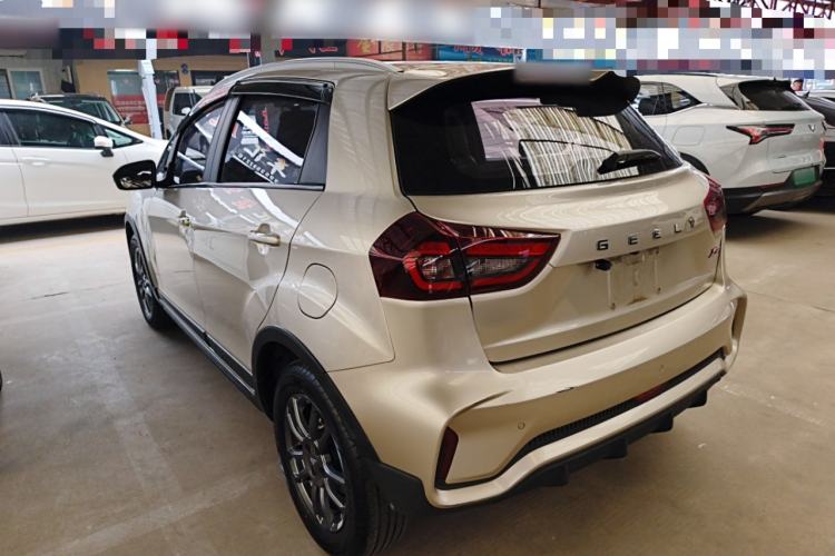 Used Geely Auto Vision X3 2021 PRO 1.5L CVT Deluxe Model Rear Left 45 Deg
