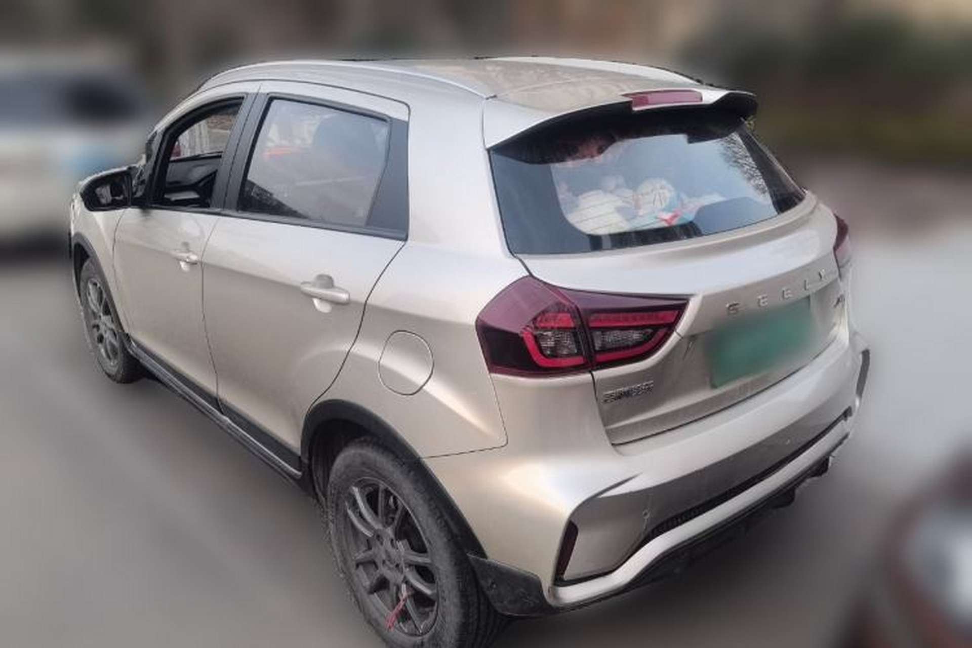 Used Geely Auto Vision X3 2021 PRO 1.5L Manual Elite Model Rear Left 45 Deg