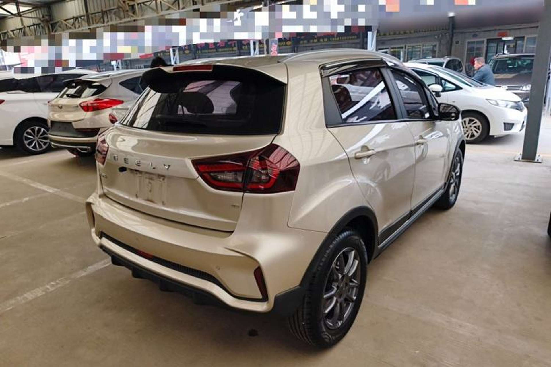 Used Geely Auto Vision X3 2021 PRO 1.5L CVT Deluxe Model Rear Right 45 Deg