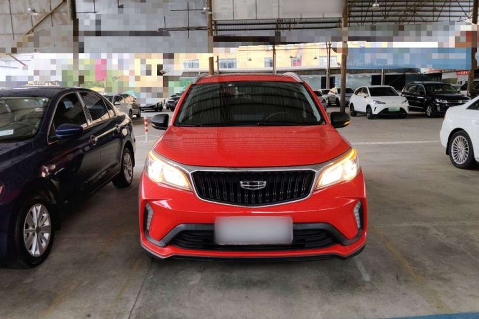 Used Geely Auto Vision X3 2021 PRO 1.5L CVT Deluxe Model Front
