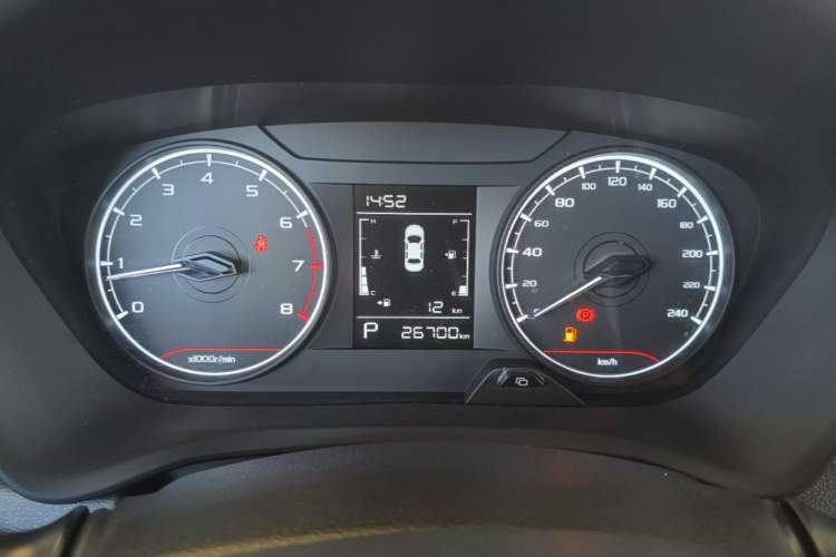 Used Geely Auto Vision X3 2021 PRO 1.5L CVT Deluxe Model Instrument Cluster
