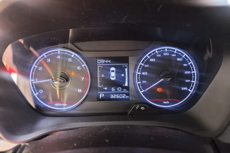 Used Geely Auto Vision X3 2021 PRO 1.5L CVT Deluxe Model Instrument Cluster