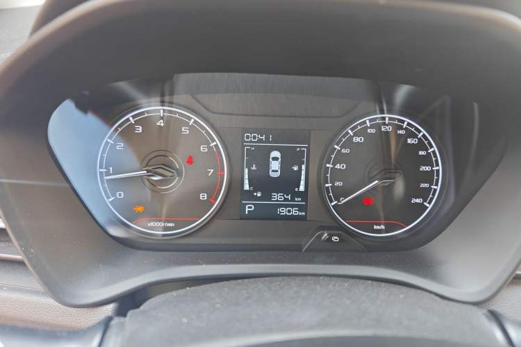 Used Geely Auto Vision X3 2021 PRO 1.5L CVT Deluxe Model Odometer Close Up