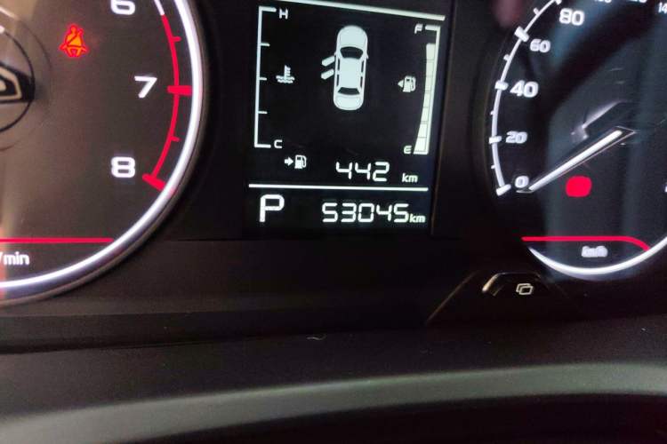 Used Geely Auto Vision X3 2021 PRO 1.5L CVT Deluxe Model Odometer Close Up