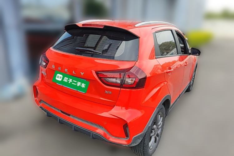 Used Geely Auto Vision X3 2021 PRO 1.5L CVT Deluxe Model Rear Right 45 Deg
