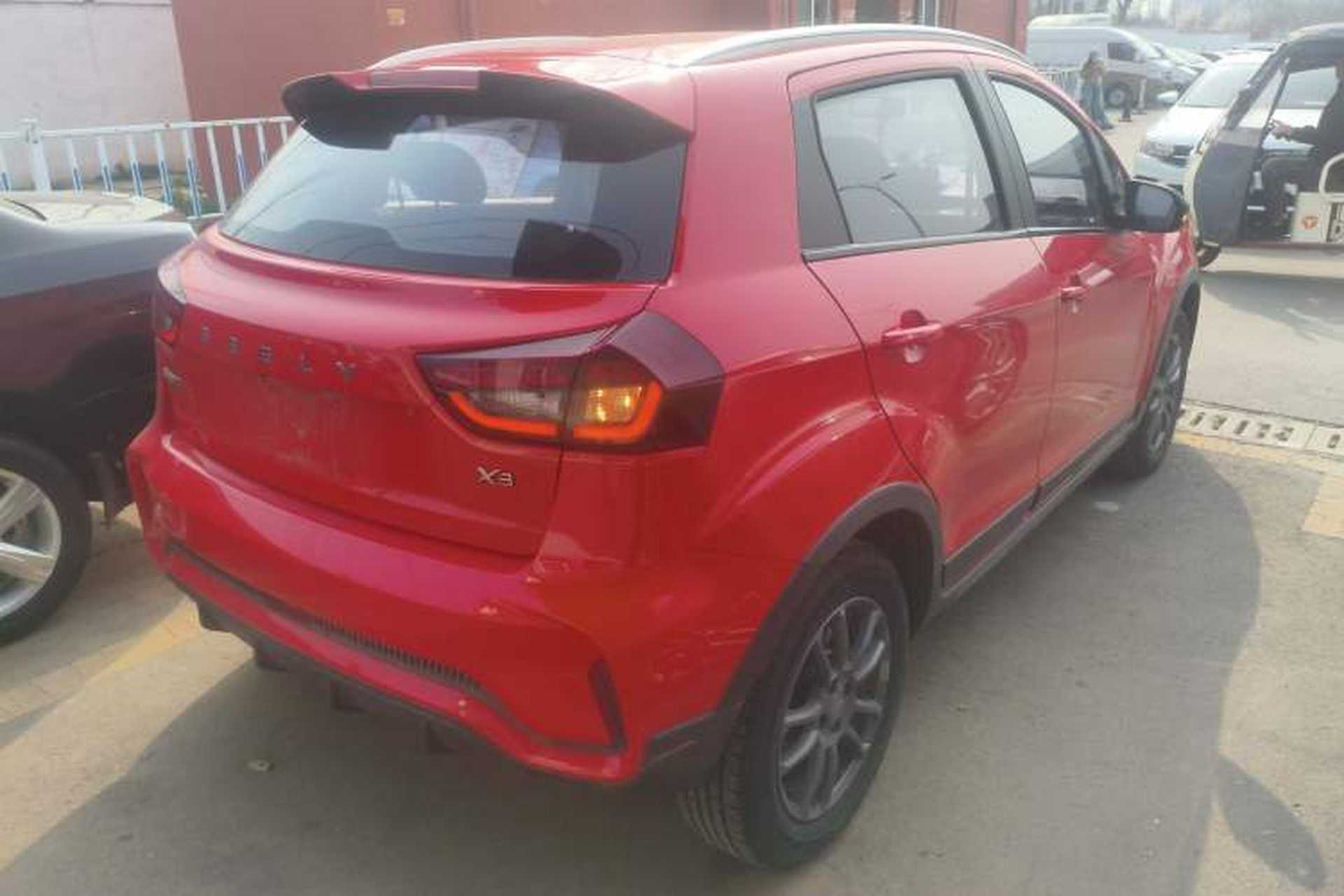 Used Geely Auto Vision X3 2021 PRO 1.5L Manual Elite Model Rear Right 45 Deg