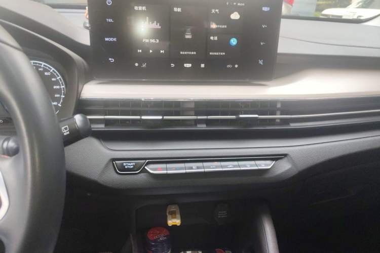 Used Geely Auto Vision X3 2021 PRO 1.5L CVT Deluxe Model Audio And AC Panel