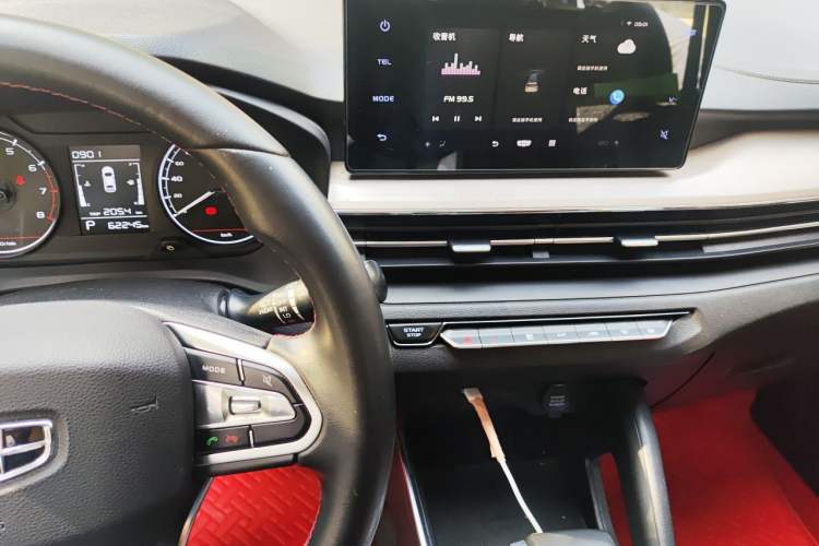 Used Geely Auto Vision X3 2021 PRO 1.5L CVT Deluxe Model Audio And AC Panel