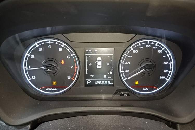 Used Geely Auto Vision X3 2021 PRO 1.5L CVT Deluxe Model Instrument Cluster