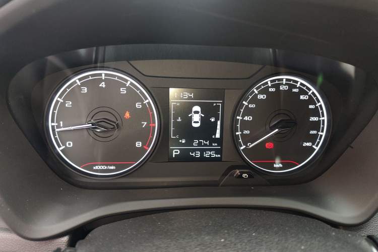 Used Geely Auto Vision X3 2021 PRO 1.5L CVT Deluxe Model Instrument Cluster