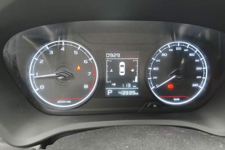 Used Geely Auto Vision X3 2021 PRO 1.5L CVT Deluxe Model Instrument Cluster