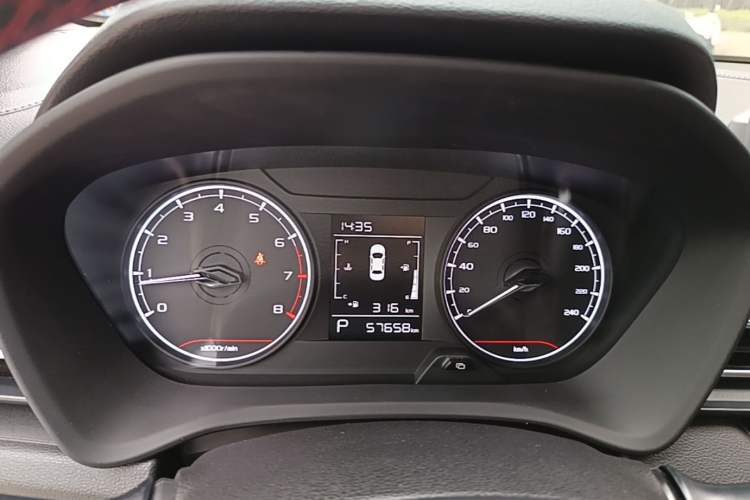 Used Geely Auto Vision X3 2021 PRO 1.5L CVT Deluxe Model Instrument Cluster