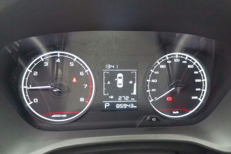 Used Geely Auto Vision X3 2021 PRO 1.5L CVT Deluxe Model Instrument Cluster