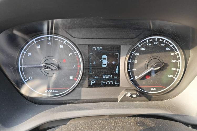 Used Geely Auto Vision X3 2021 PRO 1.5L CVT Deluxe Model Instrument Cluster