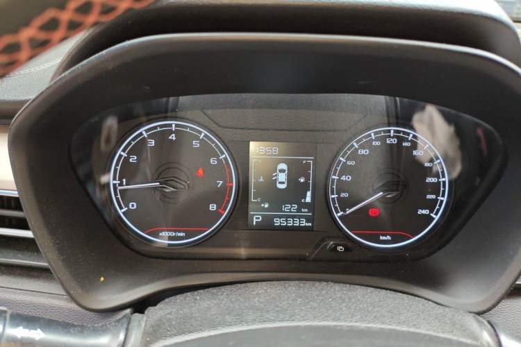 Used Geely Auto Vision X3 2021 PRO 1.5L CVT Deluxe Model Instrument Cluster