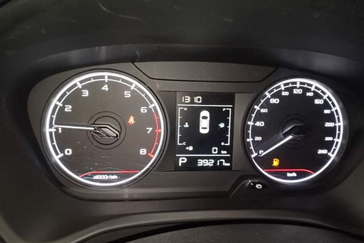 Used Geely Auto Vision X3 2021 PRO 1.5L CVT Deluxe Model Instrument Cluster