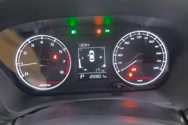 Used Geely Auto Vision X3 2021 PRO 1.5L CVT Deluxe Model Instrument Cluster