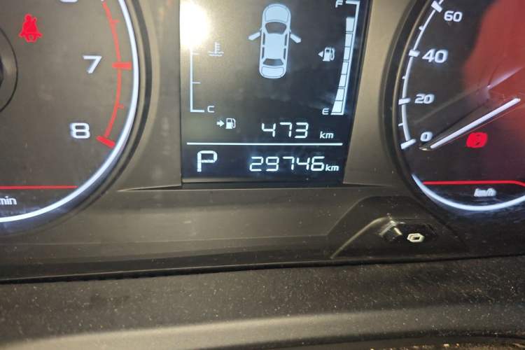 Used Geely Auto Vision X3 2021 PRO 1.5L CVT Deluxe Model Odometer Close Up
