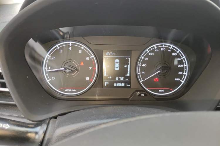Used Geely Auto Vision X3 2021 PRO 1.5L CVT Deluxe Model Odometer Close Up