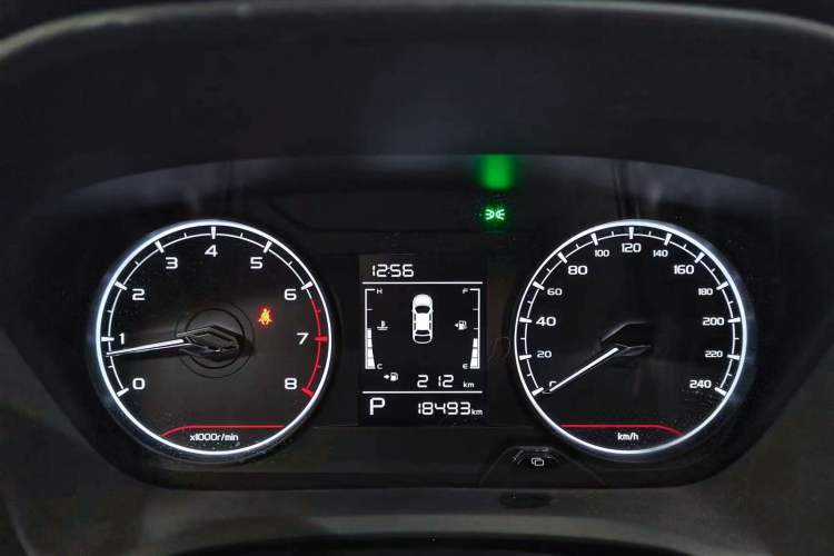 Used Geely Auto Vision X3 2021 PRO 1.5L CVT Deluxe Model Odometer Close Up