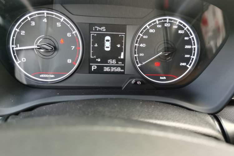 Used Geely Auto Vision X3 2021 PRO 1.5L CVT Deluxe Model Odometer Close Up