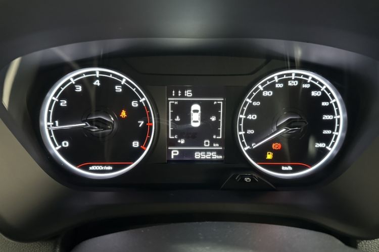 Used Geely Auto Vision X3 2021 PRO 1.5L CVT Deluxe Model Odometer Close Up