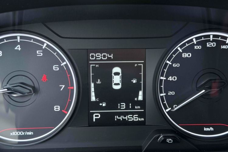 Used Geely Auto Vision X3 2021 PRO 1.5L CVT Deluxe Model Odometer Close Up