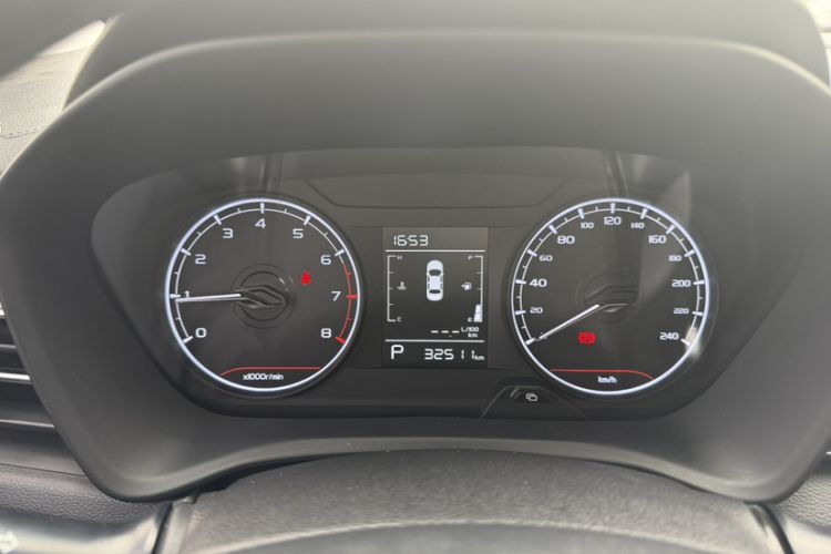 Used Geely Auto Vision X3 2021 PRO 1.5L CVT Deluxe Model Odometer Close Up