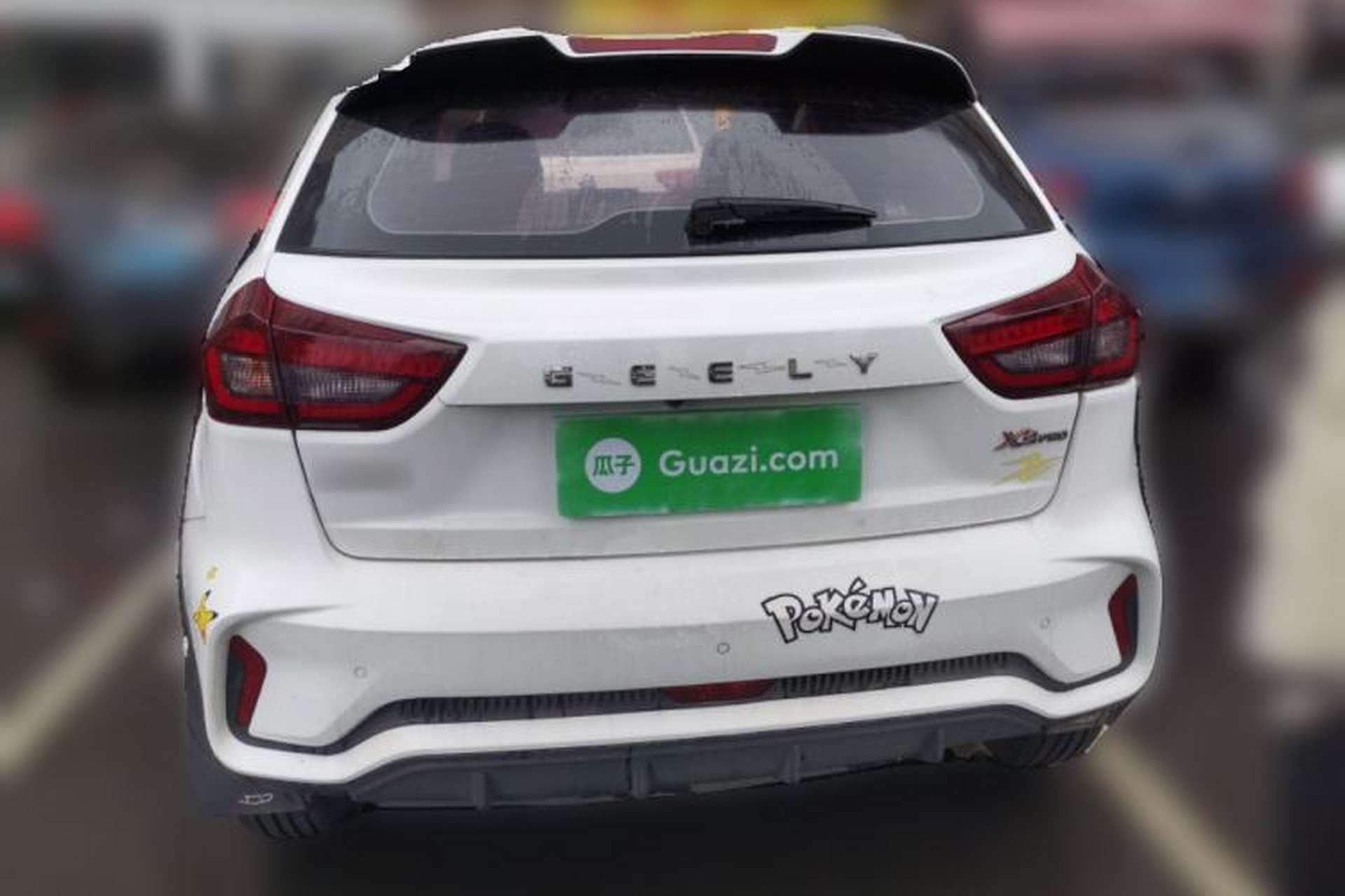 Used Geely Auto Vision X3 2021 PRO 1.5L CVT Deluxe Model Rear