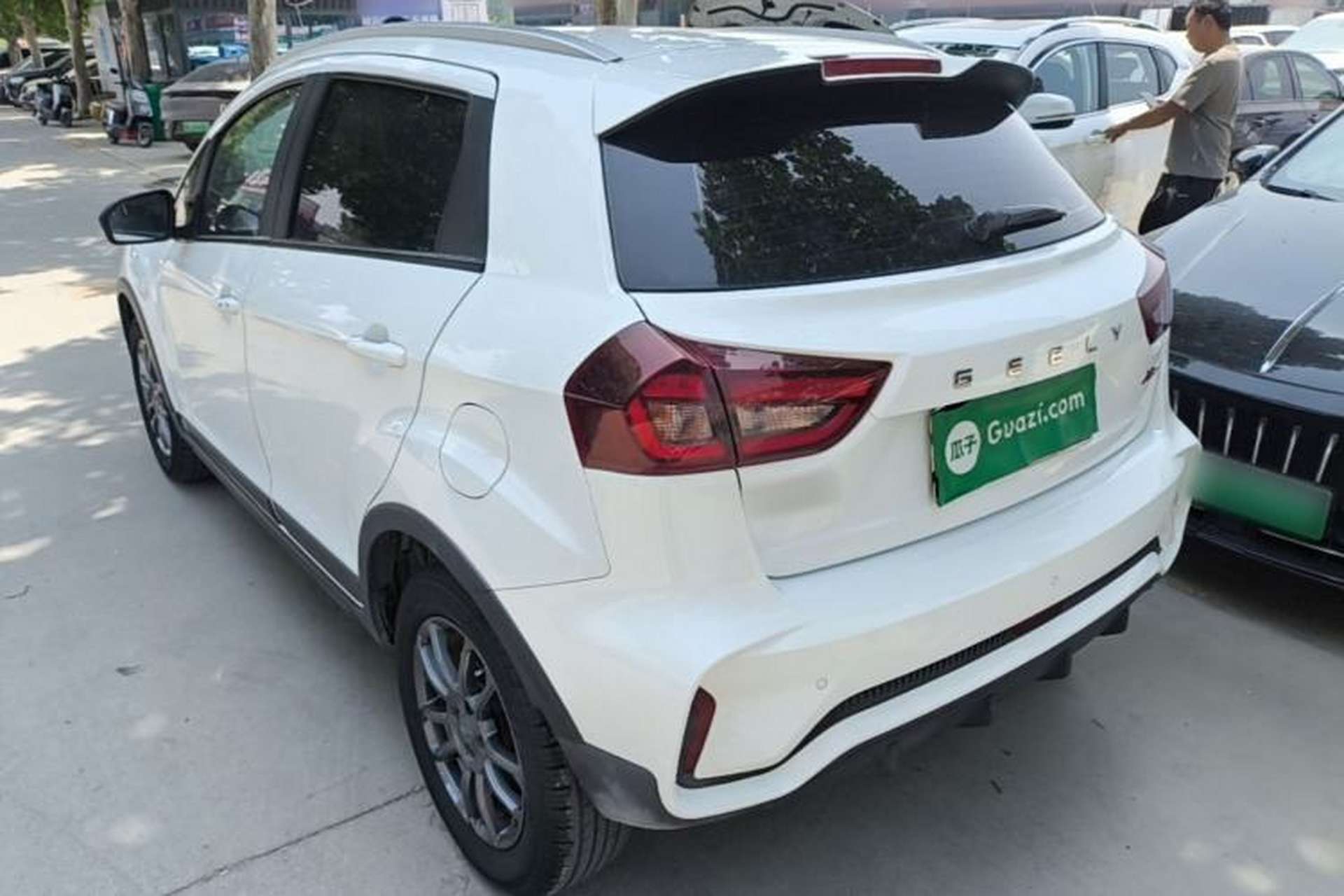 Used Geely Auto Vision X3 2021 PRO 1.5L CVT Deluxe Model Rear Left 45 Deg