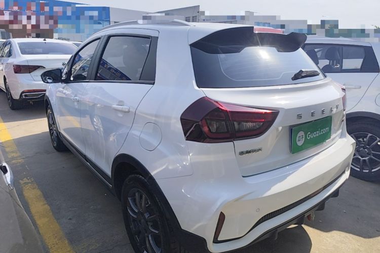 Used Geely Auto Vision X3 2021 PRO 1.5L CVT Deluxe Model Rear Left 45 Deg