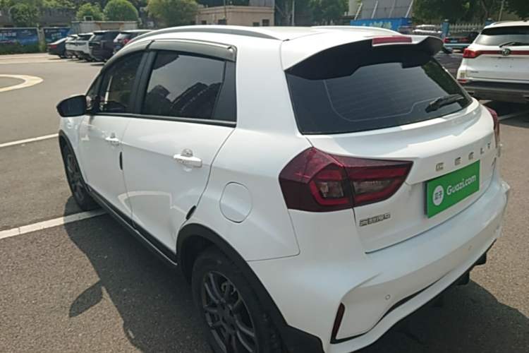Used Geely Auto Vision X3 2021 PRO 1.5L CVT Deluxe Model Rear Left 45 Deg