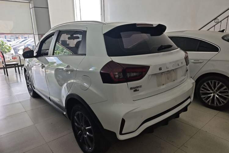 Used Geely Auto Vision X3 2021 PRO 1.5L CVT Deluxe Model Rear Left 45 Deg