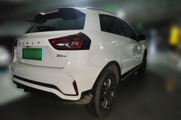 Used Geely Auto Vision X3 2021 PRO 1.5L CVT Deluxe Model Rear Right 45 Deg