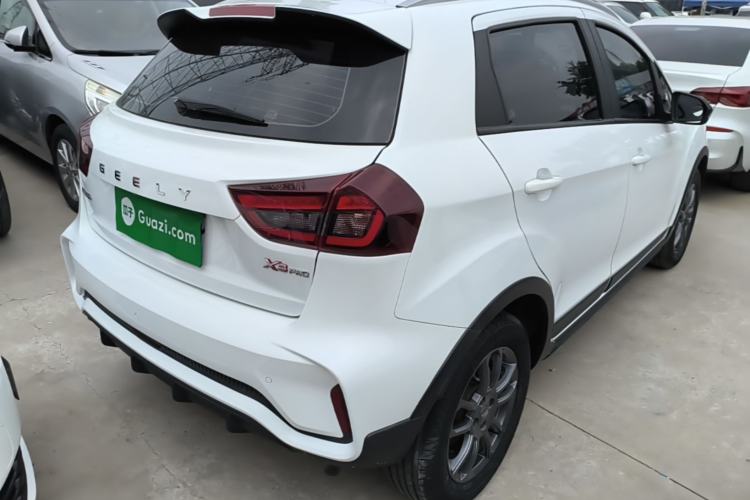 Used Geely Auto Vision X3 2021 PRO 1.5L CVT Deluxe Model Rear Right 45 Deg