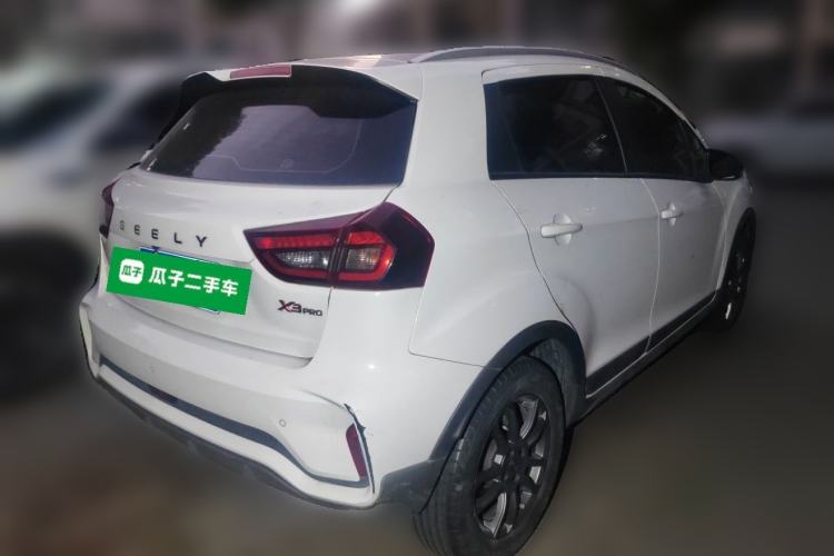 Used Geely Auto Vision X3 2021 PRO 1.5L Manual Elite Model Rear Right 45 Deg