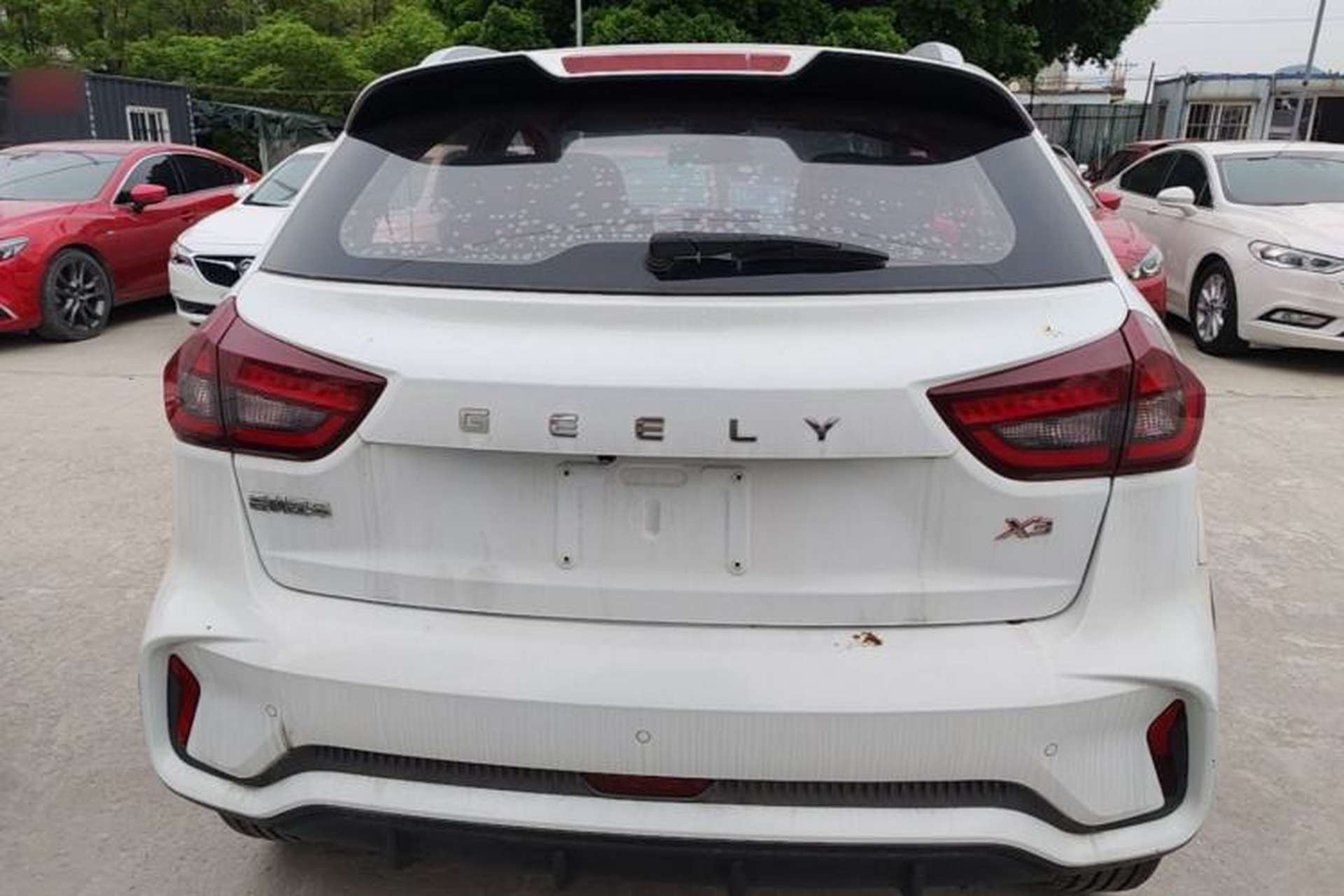 Used Geely Auto Vision X3 2021 PRO 1.5L CVT Deluxe Model Rear
