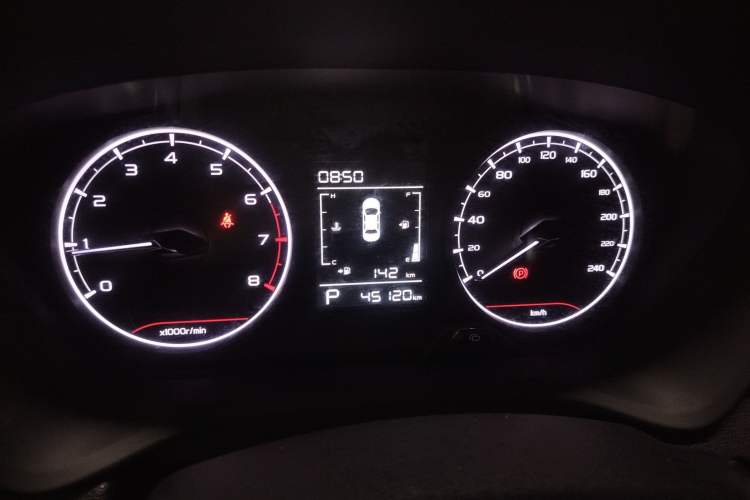 Used Geely Auto Vision X3 2021 PRO 1.5L CVT Deluxe Model Instrument Cluster