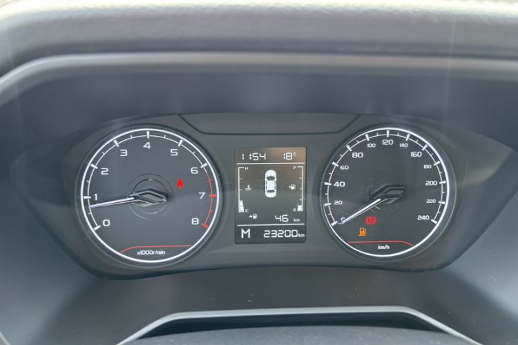 Used Geely Auto Vision X6 2021 PRO 1.4T Manual Luxury Model Odometer Close Up