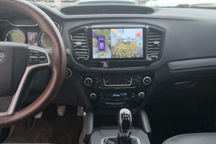 Used Geely Auto Vision X6 2016 1.8L Manual Luxury Model Audio And AC Panel