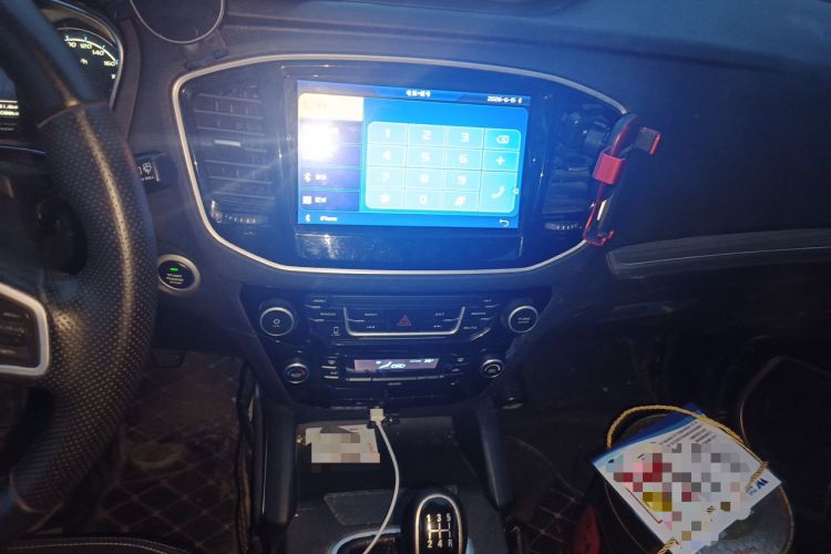 Used Geely Auto Vision X6 2016 1.8L Manual Luxury Model Audio And AC Panel