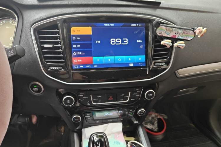 Used Geely Auto Vision X6 2016 1.3T CVT Flagship Model Audio And AC Panel