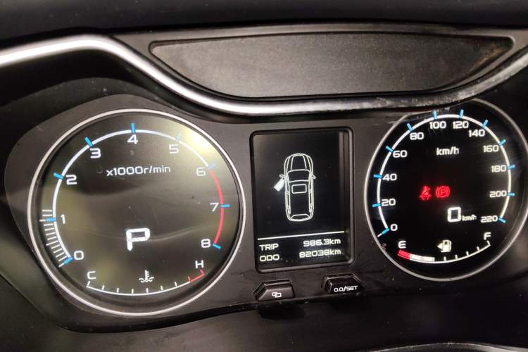 Used Geely Auto Vision X6 2016 1.3T CVT Flagship Model Instrument Cluster