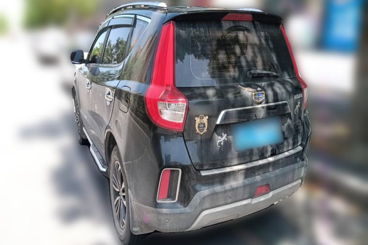 Used Geely Auto Vision X6 2016 1.3T CVT Flagship Model Rear Left 45 Deg