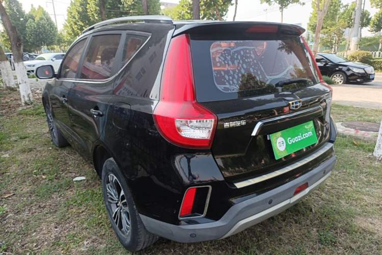 Used Geely Auto Vision X6 2016 1.8L Manual Luxury Model Rear Left 45 Deg