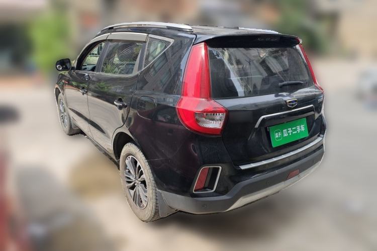 Used Geely Auto Vision X6 2016 1.3T CVT Flagship Model Rear Left 45 Deg