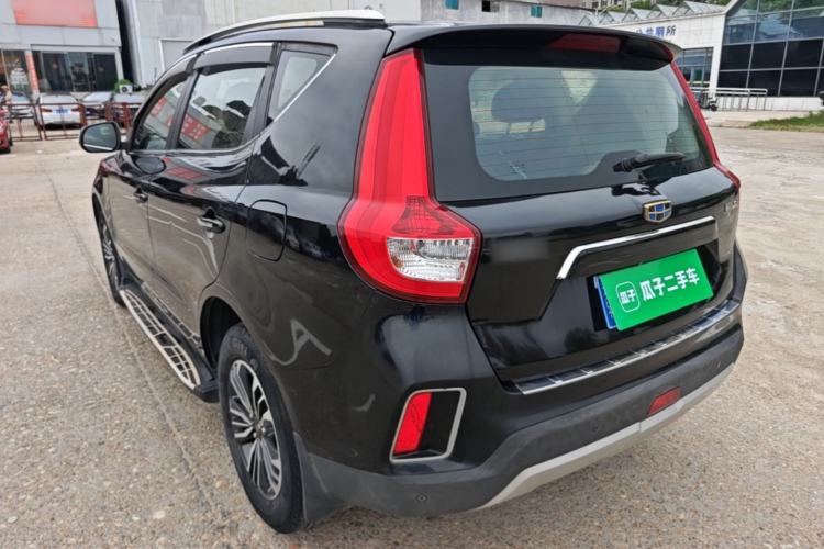 Used Geely Auto Vision X6 2016 1.8L Manual Luxury Model Rear Left 45 Deg