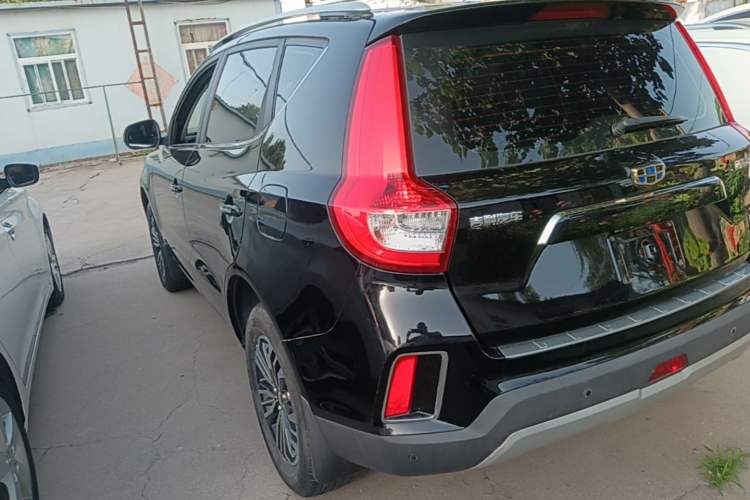 Used Geely Auto Vision X6 2016 1.8L Manual Luxury Model Rear Left 45 Deg